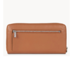 PORTEFEUILLE COMPAGNON LANCASTER PARIS PM 131-026 CAMEL VUE DE FACE