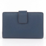 PORTEFEUILLE JET SETTRAVEL SAFFIANO M MICHAEL KORS 35R4STVF6L MARINE VUE DE FACE
