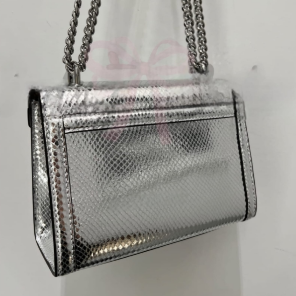 SAC BANDOULIÈRE WHITNEY SILVER MICHAEL KORS 35F4SWHC1M VUE DE DOS 2