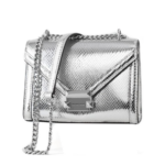 SAC BANDOULIÈRE WHITNEY SILVER MICHAEL KORS 35F4SWHC1M VUE DE FACE