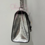SAC BANDOULIÈRE WHITNEY SILVER MICHAEL KORS 35F4SWHC1M VUE DE FACE