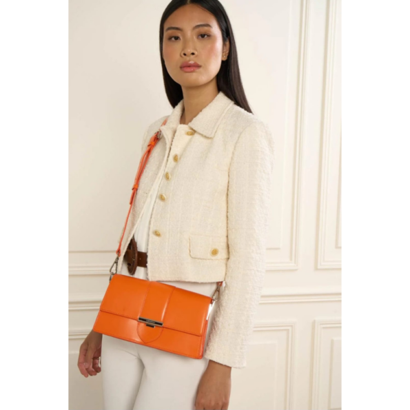 SAC TROTTEUR PARIS ILLY LANCASTER 531-017 ORANGE VUE EN SITUATION