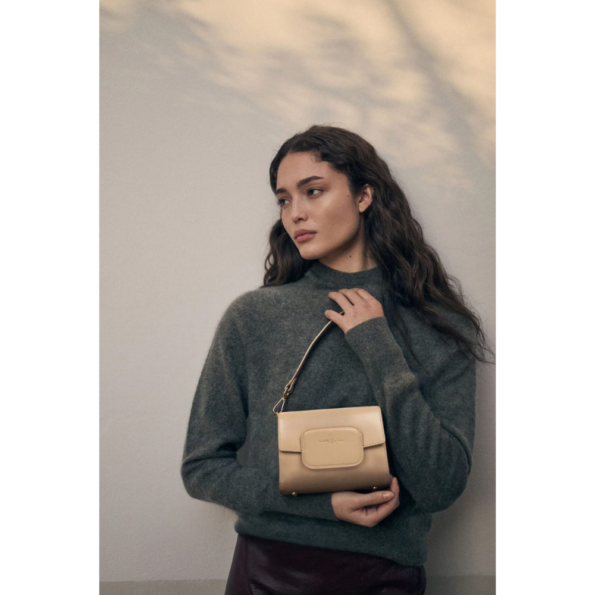 480-059 SAC TROTTEUR MINI PARIS PAD LANCASTER BEIGE FONCÉ VUE EN SITUATION 3