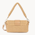 518-031 SAC TROTTEUR ZIPPÉ OSIER LANCASTER NATUREL VUE DE FACE