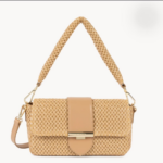 518-031 SAC TROTTEUR ZIPPÉ OSIER LANCASTER NATUREL VUE DE FACE