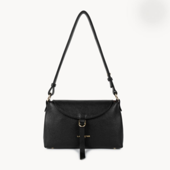 529-103 SAC TROTTEUR DUNE GAIA LANCASTER NOIR VUE DE FACE