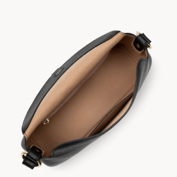529-103 SAC TROTTEUR DUNE GAIA LANCASTER NOIR VUE INTÉRIEURE