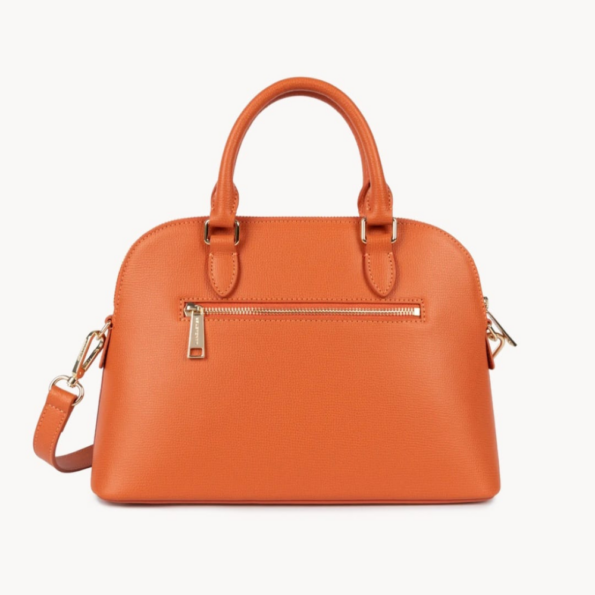 538-004 SAC DEMI-LUNE M SIERRA JIA LANCASTER ORANGE VUE DE DOS