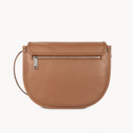 576-002 SAC BESACE À RABAT M SOFT SELMA LANCASTER CAMEL VUE DE FACE