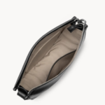 576-004 SAC BESACE ZIPPÉ M SOFT SELMA NOIR VUE DE FACE