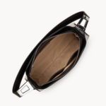 433-20 SAC À MAIN M SUAVE ACE NOIR VUE DE FACE