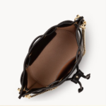 470-81 SAC BOURSE ALBA DOUBLE LANCASTER MOIR-IN-NUDE VUE DE FACE