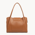 SAC CABAS ÉPAULE IDA DOUBLE NOIR-IN-NUDE 470-85 LANCASTER VUE DE FACE