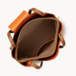 SAC CABAS ÉPAULE IDA DOUBLE NOIR-IN-NUDE 470-85 LANCASTER VUE DE FACE