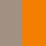 TAUPE IN ORANGE