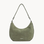 GRAND SAC BESACE SUEDE 480-082 LANCASTER KAKI VUE DE FACE