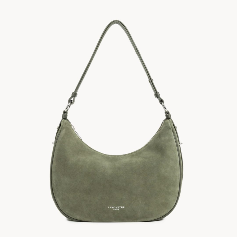 GRAND SAC BESACE SUEDE 480-082 LANCASTER KAKI VUE DE FACE GRAND SAC BESACE SUEDE 480-082 LANCASTER KAKI VUE DE FACE