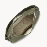 GRAND SAC BESACE SUEDE 480-082 LANCASTER KAKI VUE DE FACE