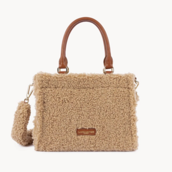 MINI SAC CABAS MAIN MOUMOUTE LANCASTER 518-055 COGNAC VUE DE FACE