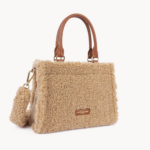 MINI SAC CABAS MAIN MOUMOUTE LANCASTER 518-055 COGNAC VUE DE FACE