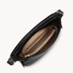 SAC BESACE DUNE GAIA 529-105 NOIR LANCASTER VUE DE FACE