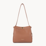 SAC HOBO LADY ROMY 572-105 LANCASTER CAMEL VUE DE FACE