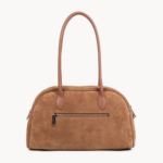 GRAND SAC CABAS ÉPAULE SUEDE 480-086 LANCASTER CAMEL VUE DE FACE