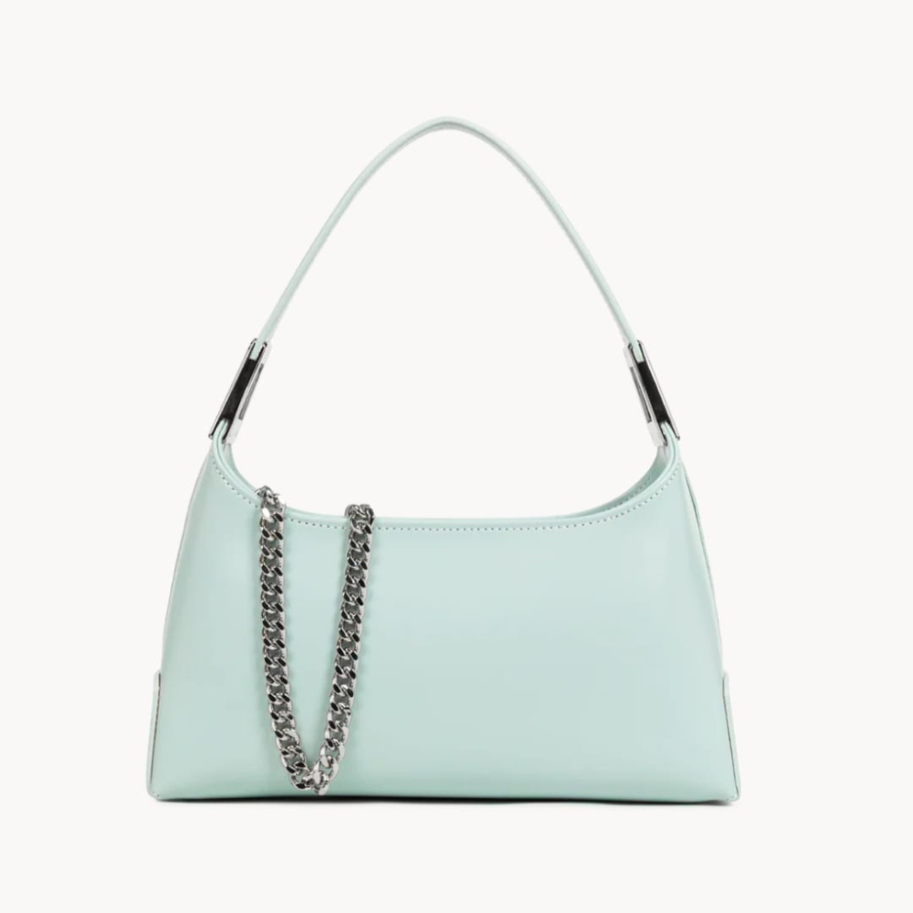 Petit sac à main Suave Ace Lancaster 433-30 bleu perle vue de dos Petit sac à main Suave Ace Lancaster 433-30 bleu perle vue de dos